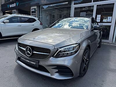 Mercedes-Benz C 200 D Pack AMG Toit pano Cuir Gps Led Camera Carnet